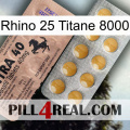 Rhino 25 Titanium 8000 41